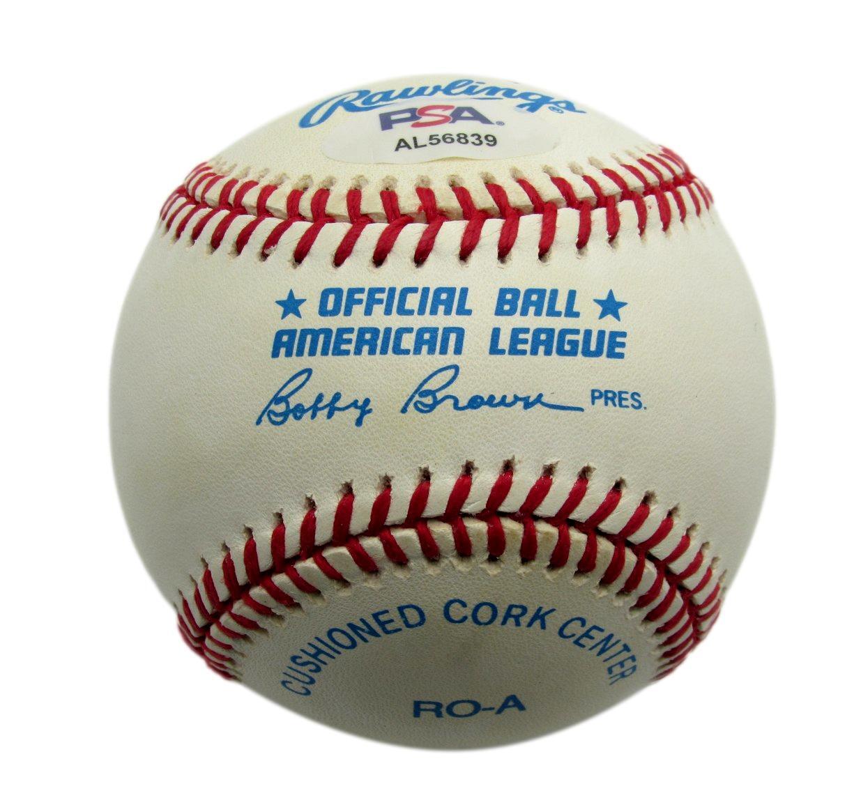 Herald Gordon Signed Oal Baseball Negro League Chicago American Giants Psa/Dna