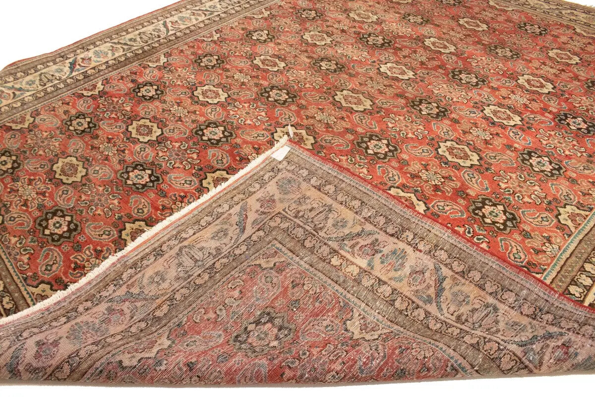 Antique Hand-Knotted Oriental Rug One-Of-A-Kind