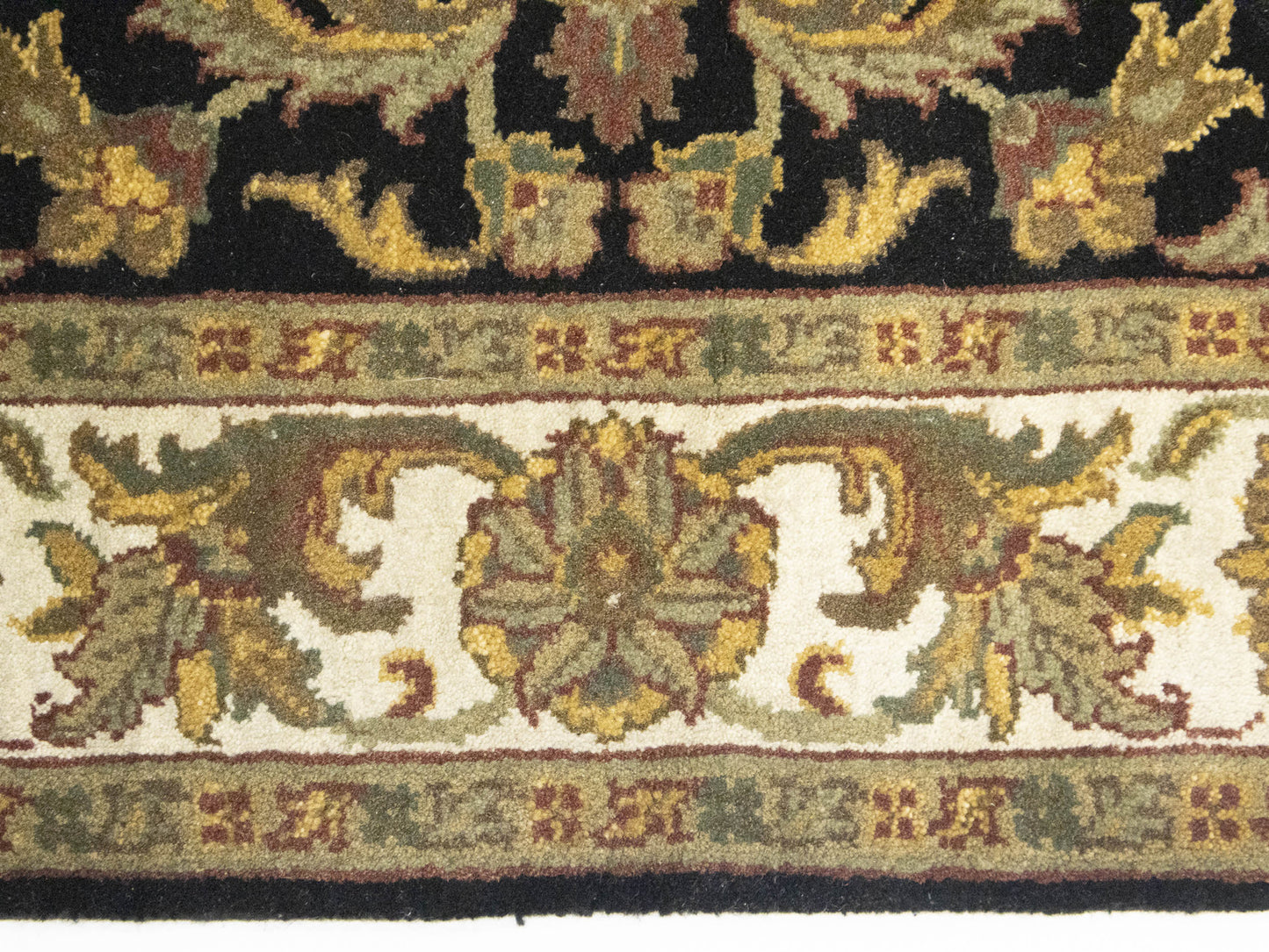 4X6 Ft Handmade Agra Jaipur Oriental Rug Floral