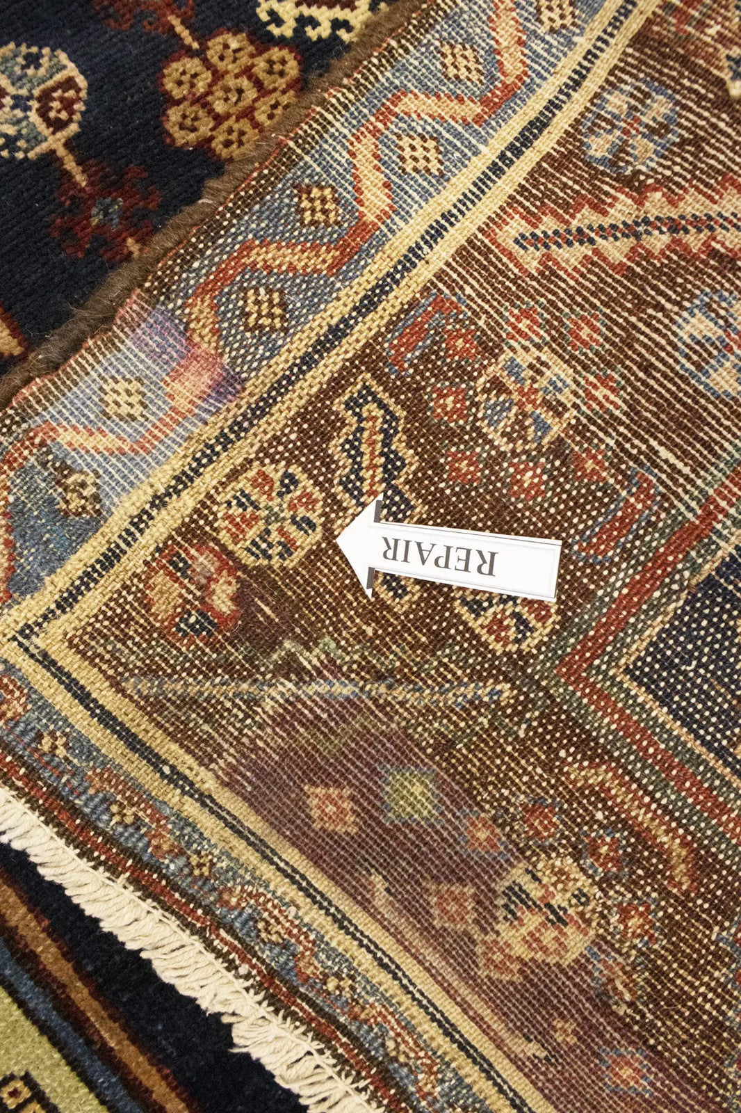 Antique Handmade Geometric Tribal Style Oriental