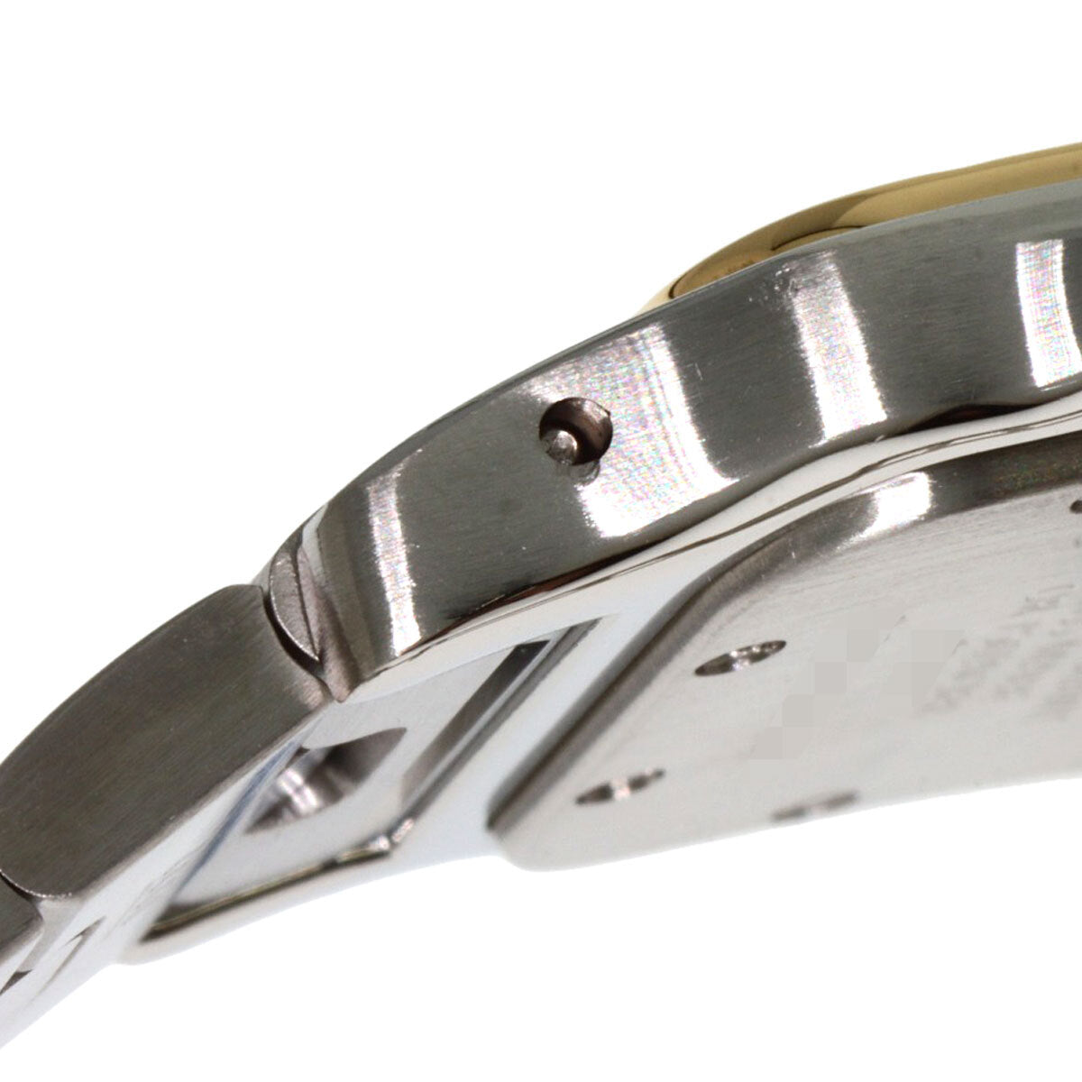Cartier Santosgalbe Sm Watches W20012C4 Stainless Steel/Ssxk18Yg Ladies