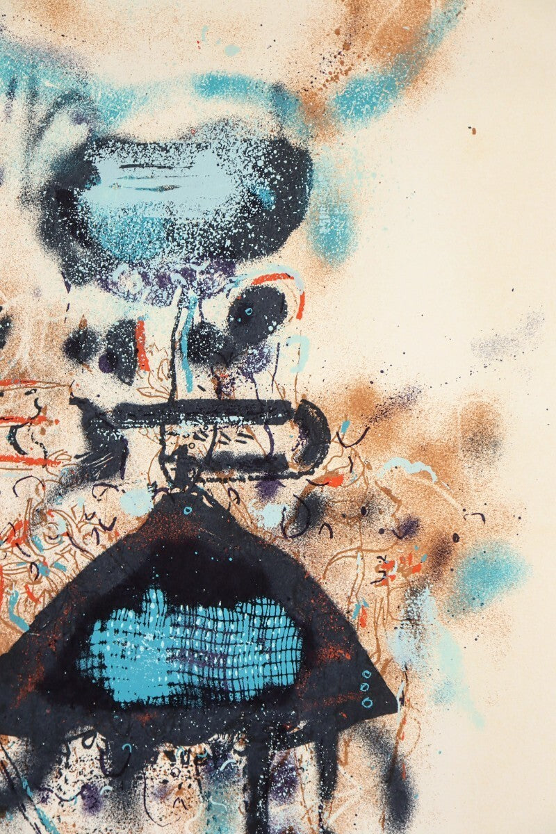 Robert Grieve Lithograph Samurai Theme 1979 Signed Limited 150 Australia