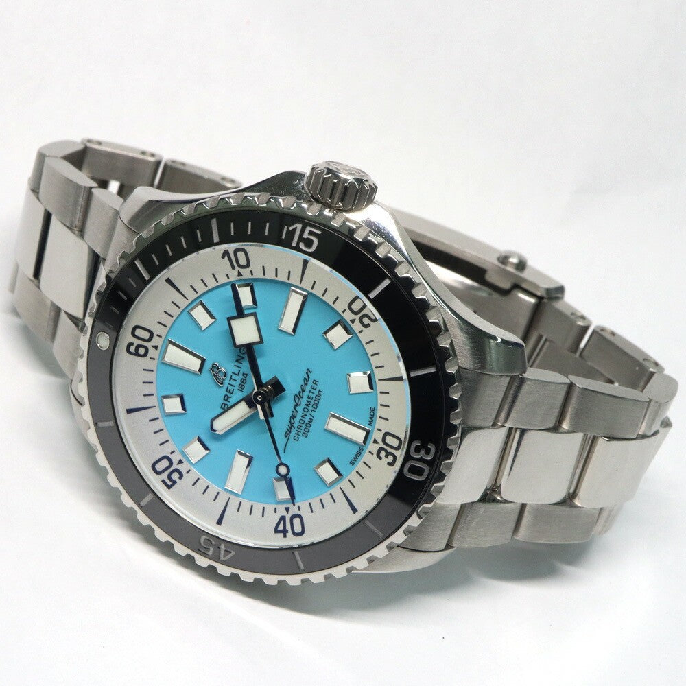Breitling Superocean Automatic 44 A17376211L2A1 Blue Men'S Used Watch #61016