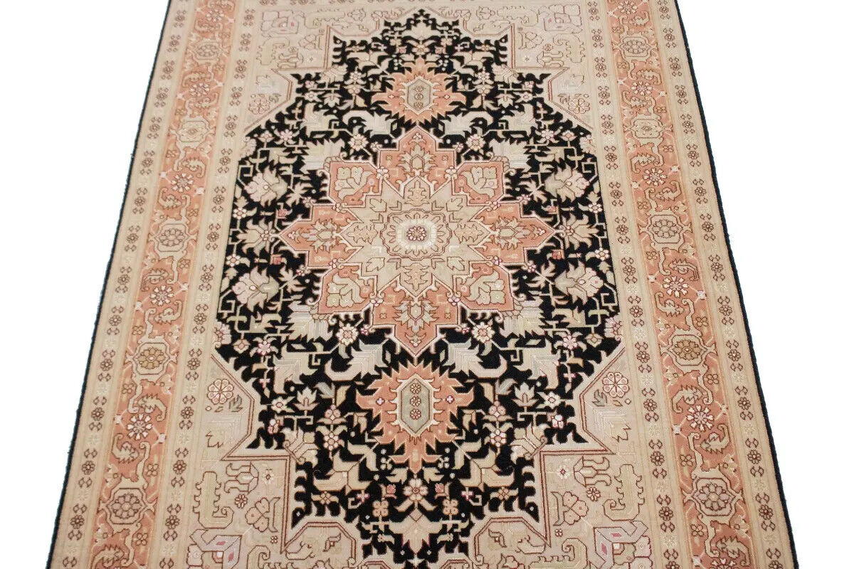 Handmade Signed Oriental Rug Classic Floral Kork