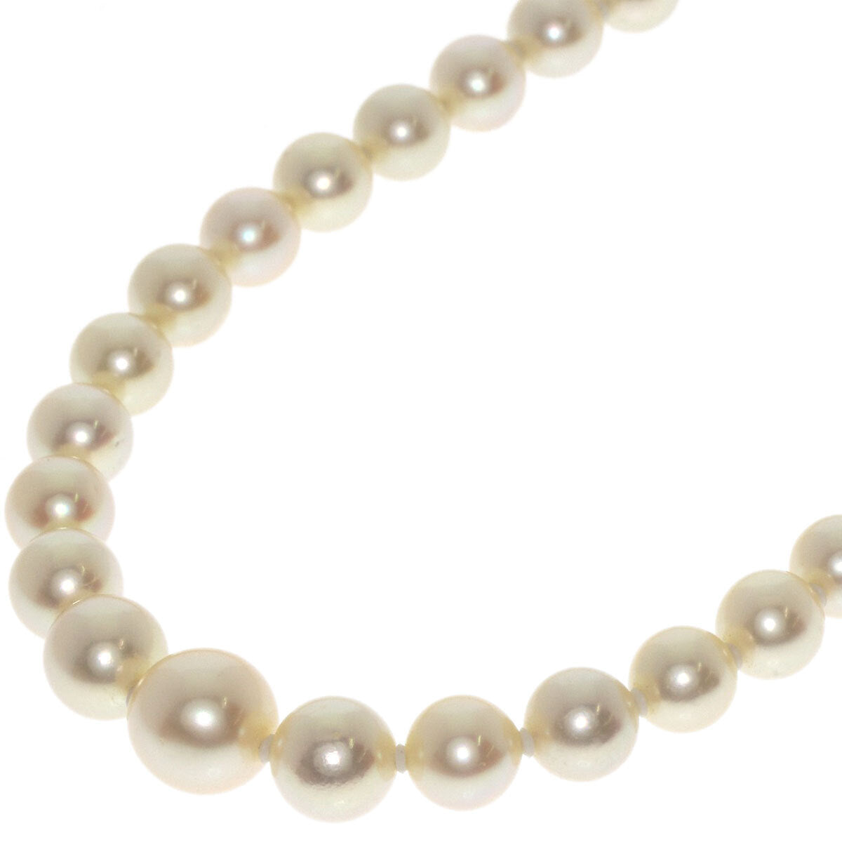 MIKIMOTO Necklace Pearl Pearl Metal