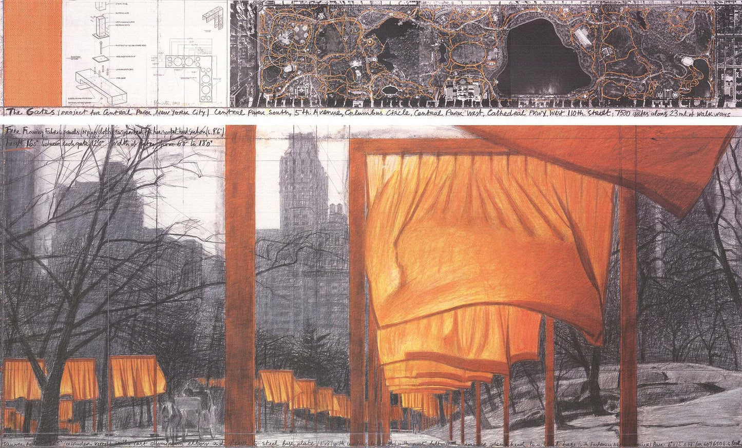 Javacheff Christo The Gates, The Official Poster