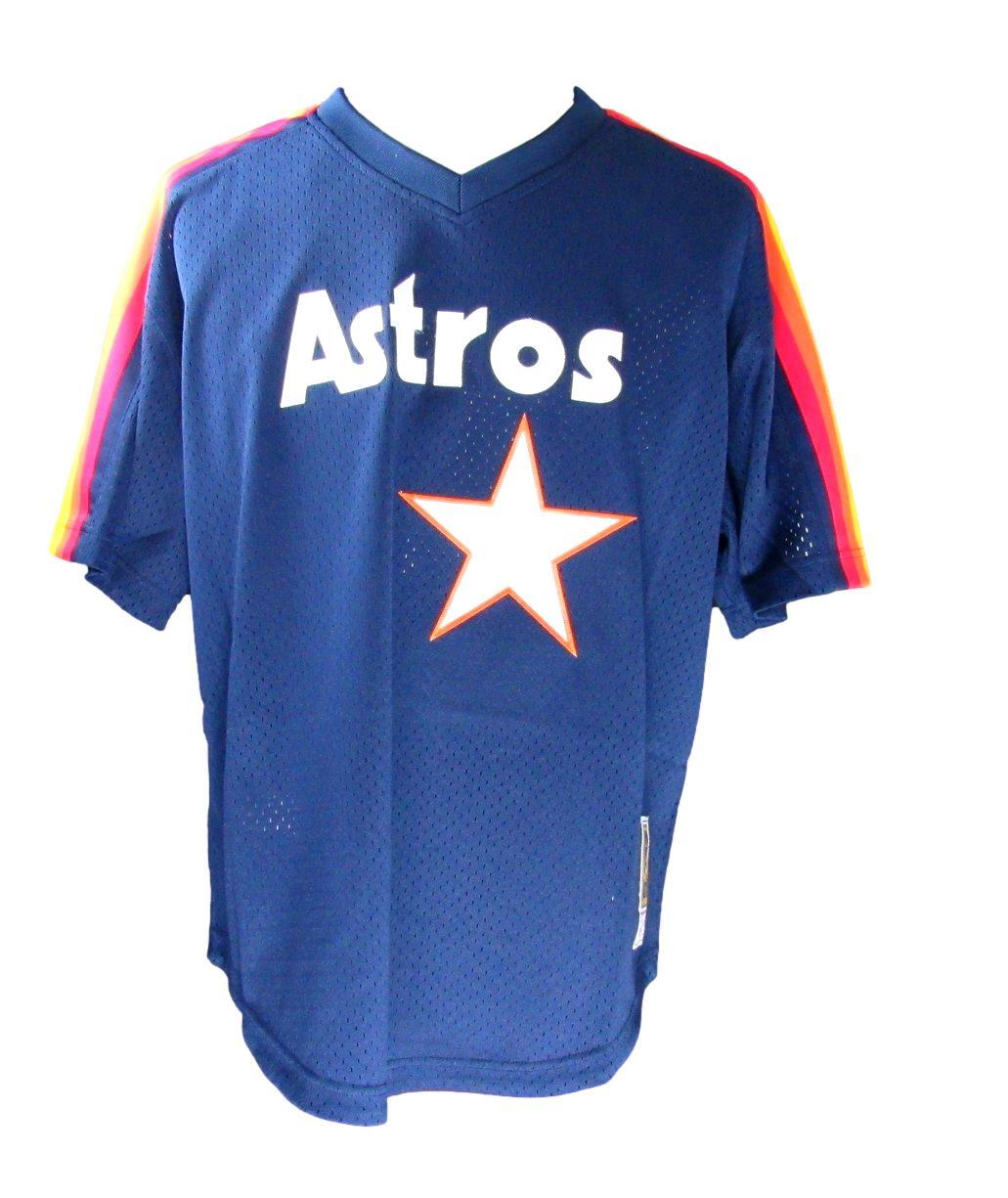 Craig Biggio Hof Autographed Mitchell & Ness Navy