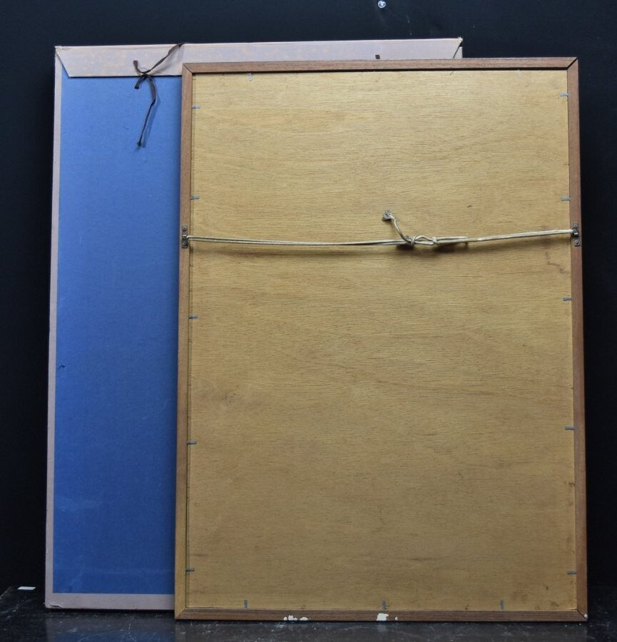 Emilio Greco (Italian) Signed Etching Print Numbered Framed 1970 Brigitte No2