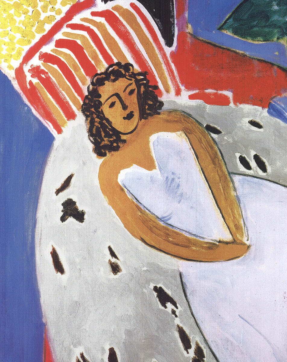 Henri Matisse Reclining Nude In A White Dress " Poster Impressi