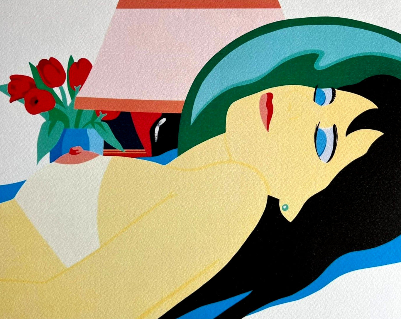 Tom Wesselmann Lithograph Coa Hand Numbered 300 Ex