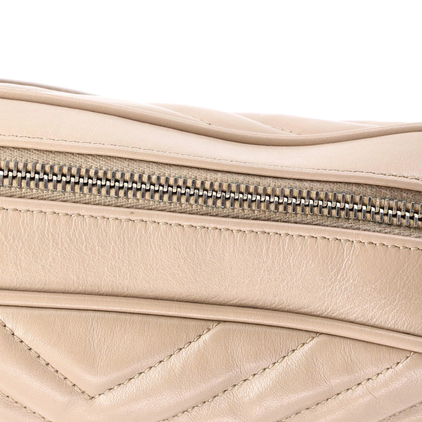 Saint Laurent Lou Camera Bag Matelasse Chevron Leather Small