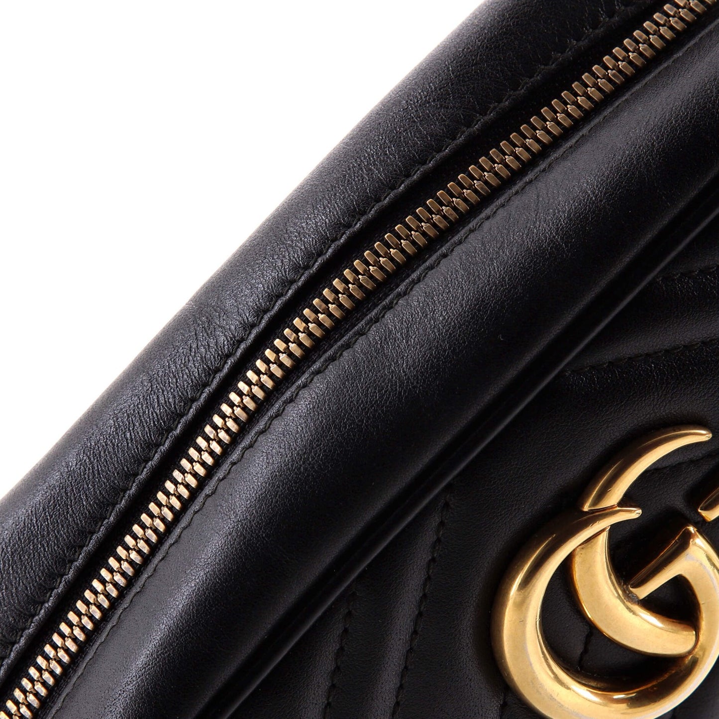 Gucci Gg Marmont Shoulder Bag Matelasse Leather Small