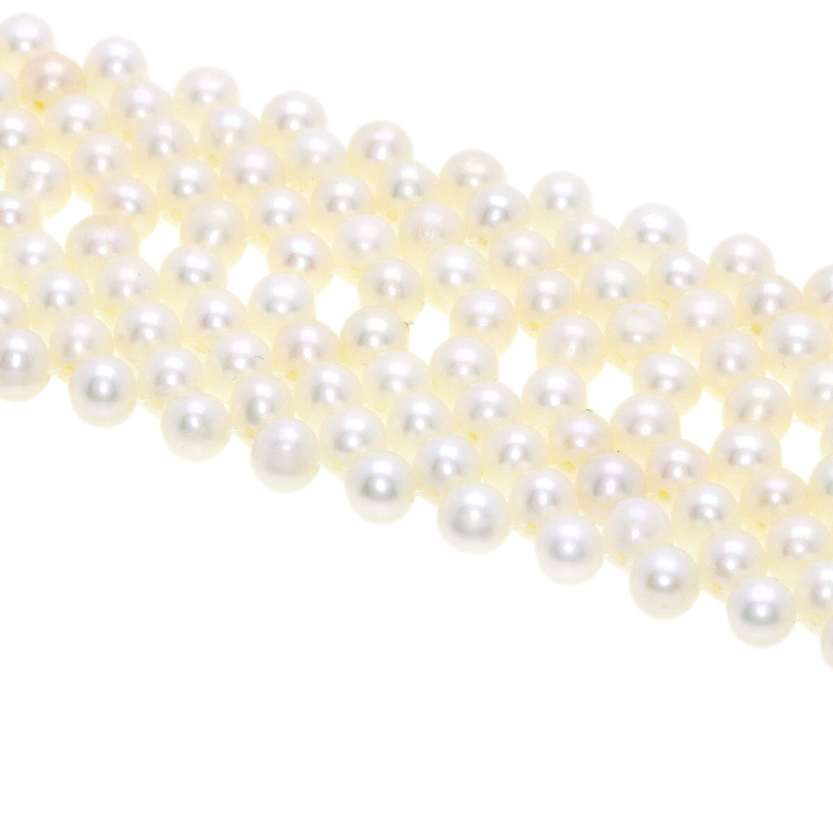 Freshwater Pearl Pearl Necklace Silver 29.7g