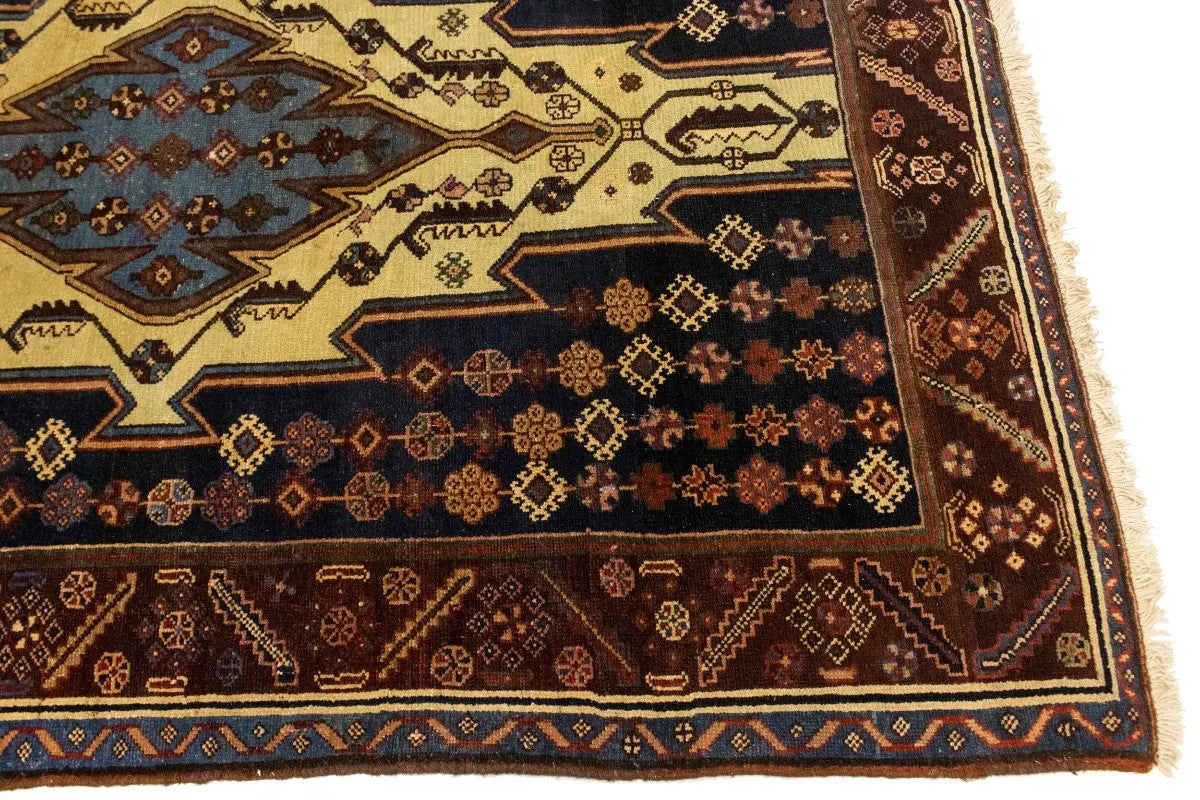 Antique Handmade Geometric Tribal Style Oriental