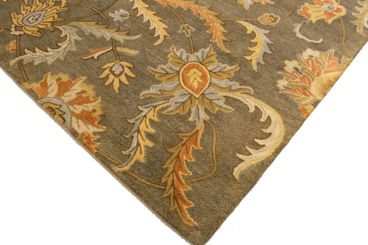 8X11 Ft Hand-Tufted Modern Oriental Rug Large