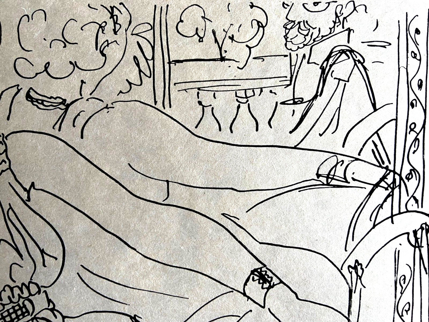 Henri Matisse Lithograph Coa Signed Contract Numbered By Hand