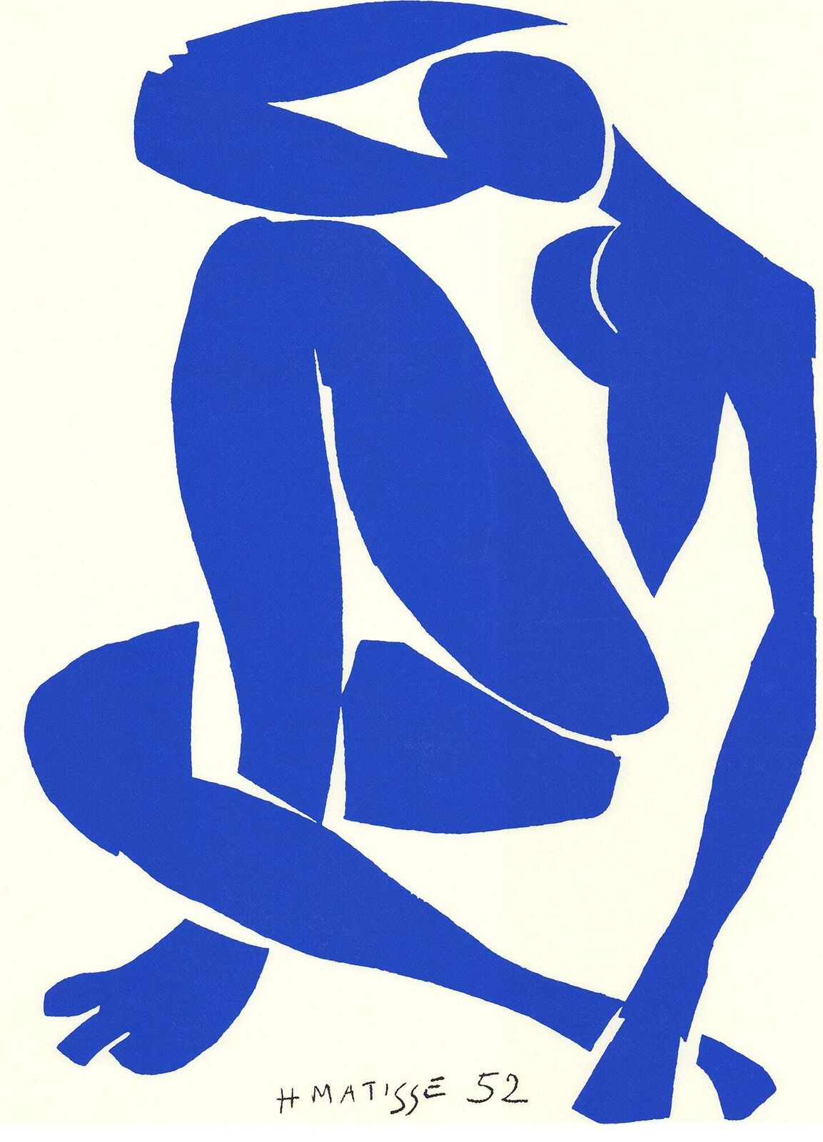 Henri Matisse Blue Nude Iv " Serigraph Modernism