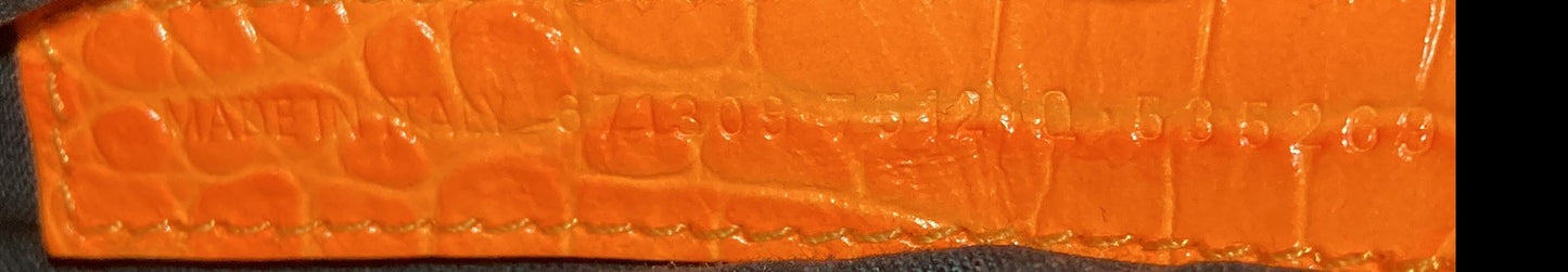 Balenciaga Le Cagole Giant Studs Shoulder Bag Crocodile Embossed Leather Small