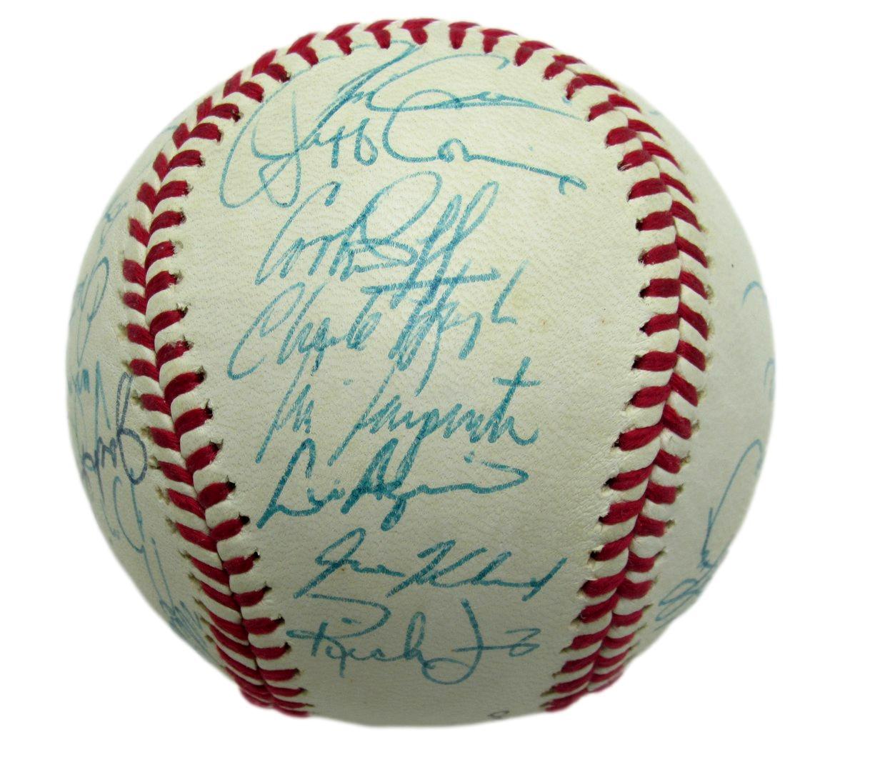 1993 Florida Marlins Signed By 28 Team Baseball
