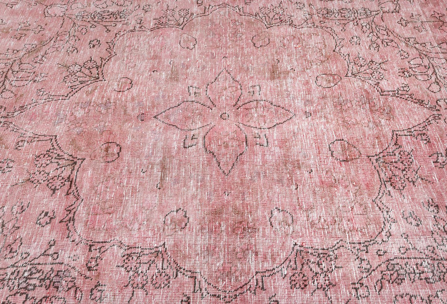 5'7X9'2 Ft Antique Distressed Vintage Oriental