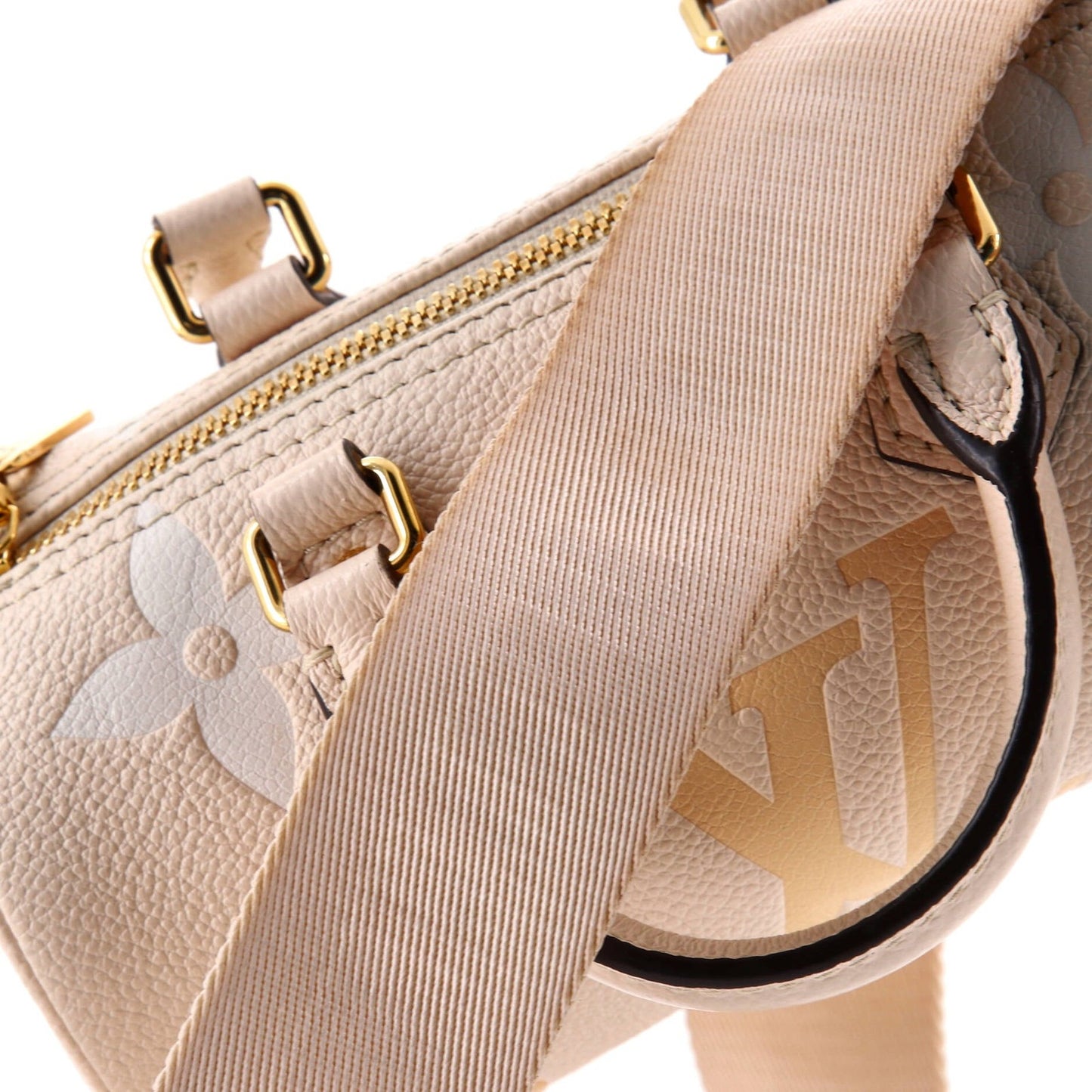 Louis Vuitton Papillon Handbag By The Pool Monogram Empreinte Giant Bb