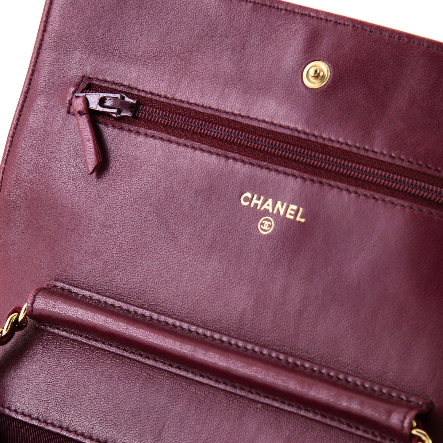 Chanel Reissue 2.55 Wallet On Chain Quilted Lambskin