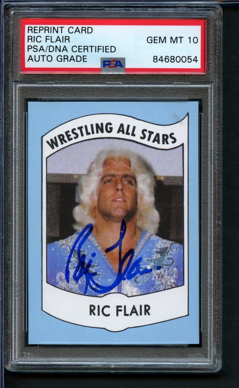 1982 Wrestling All Stars Rc Ric Flair 7 Card