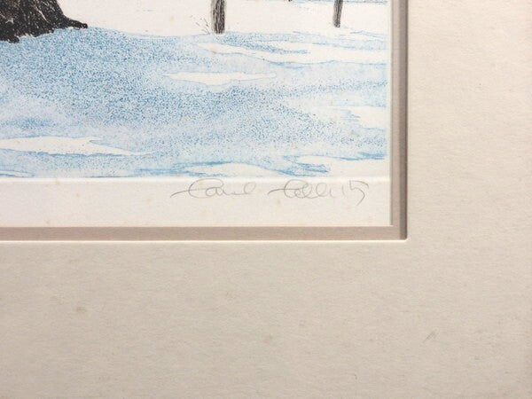 Carol Collette "First Snow" Original Etching