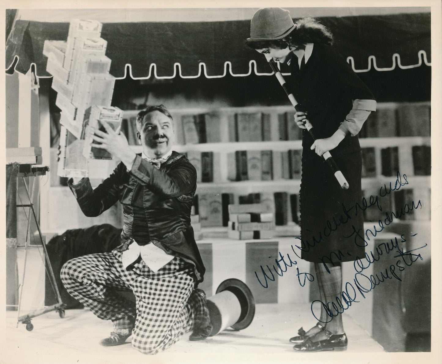 Carol Dempster Autographed/Inscribed 8X10 Photo Actress Psa/Dna 178056