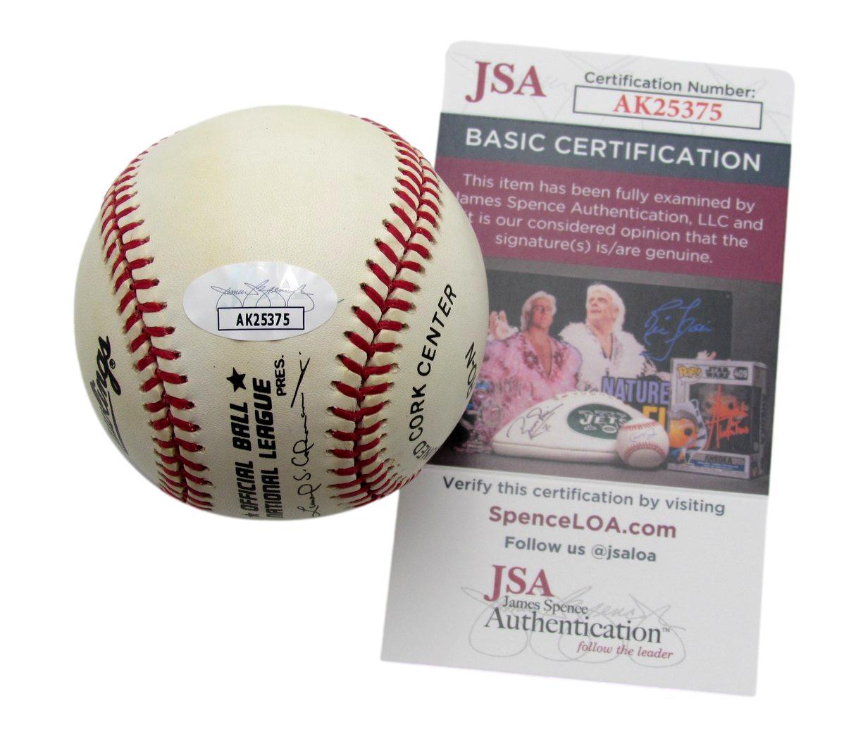 Alfred Surratt Autographed Onl Baseball Negro League Kc Monarchs Jsa 179748