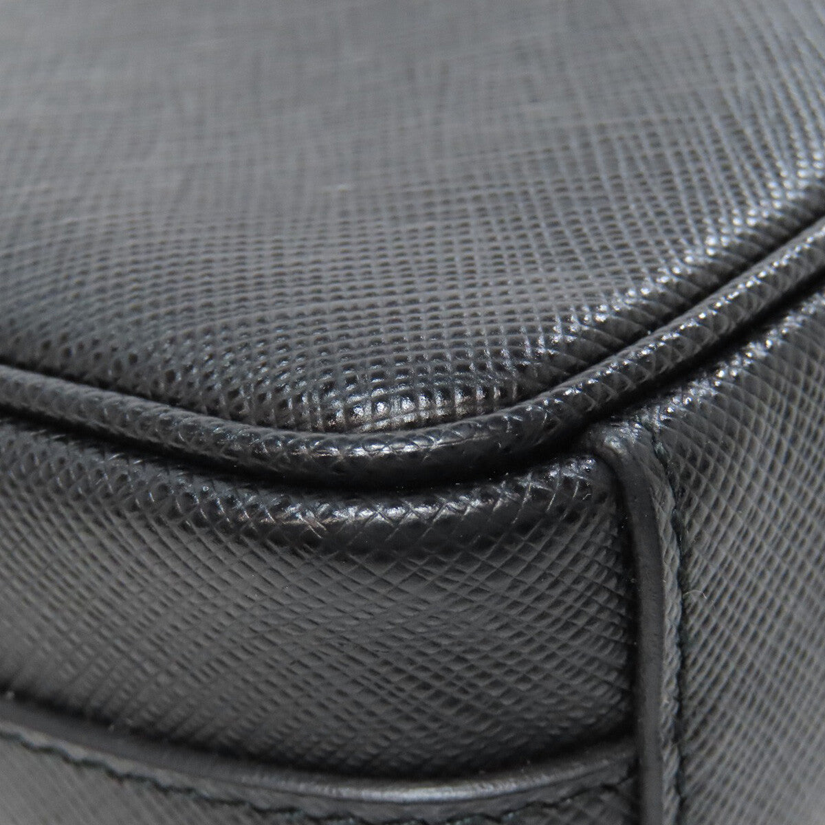 Prada 1Bh036 Shoulder Bag Logo Safiano