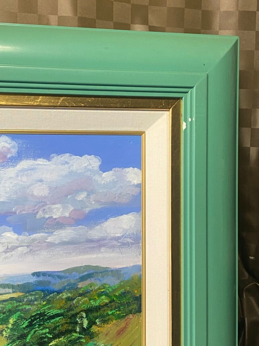 David Lloyd Glover Original Painting Oil On Canvas Signed Landscape Framed