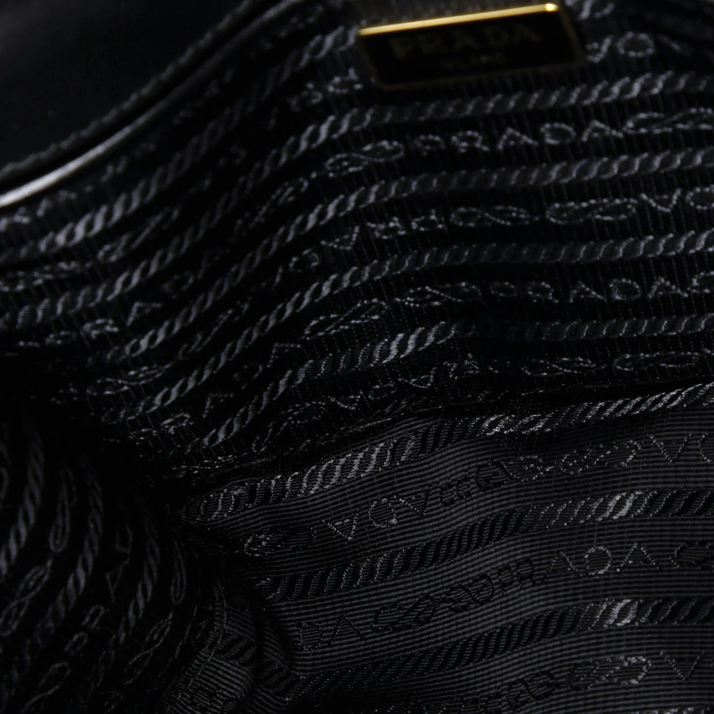 Prada Chain Flap Bag Saffiano Leather Small