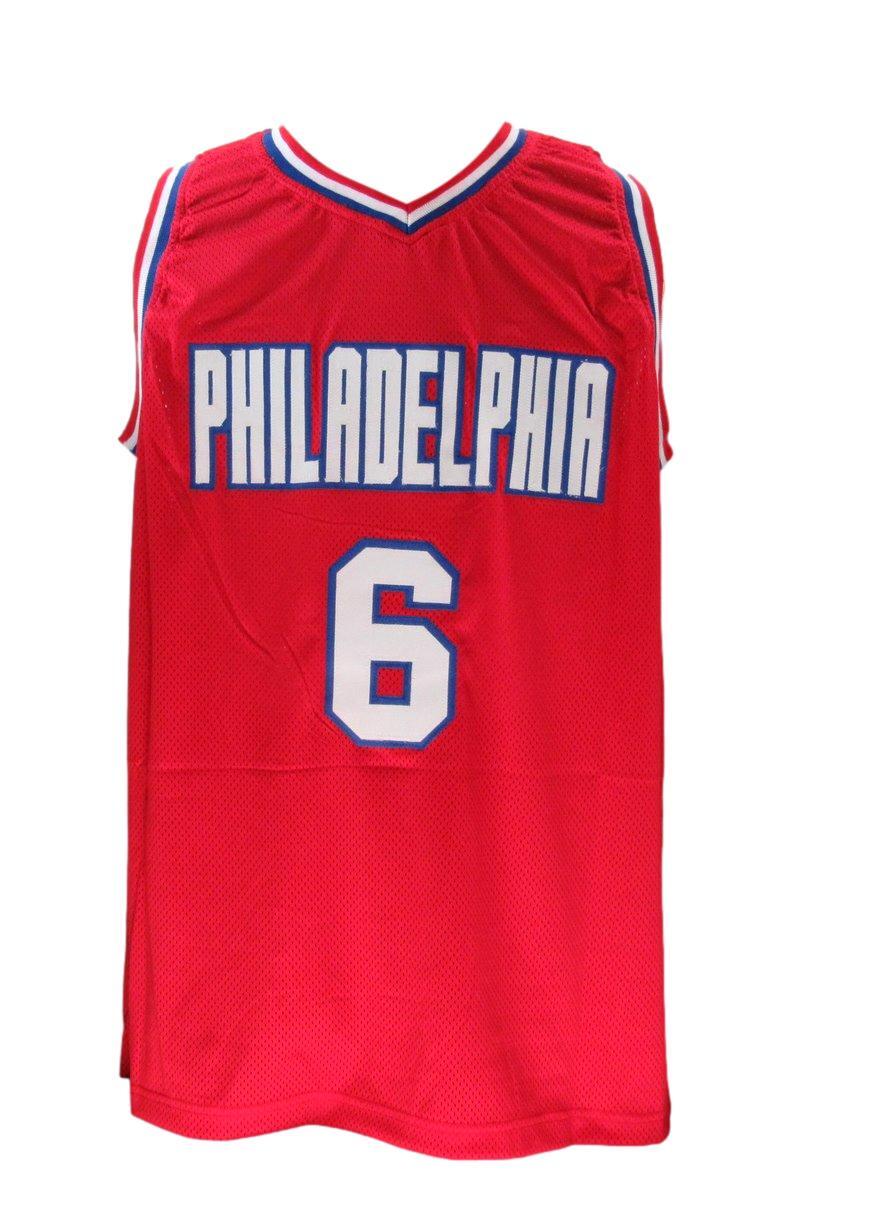 Julius Erving Hof Signed/Auto Red Custom