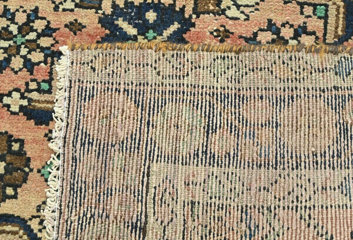 Vintage Antique Oriental Runner Rug Muted