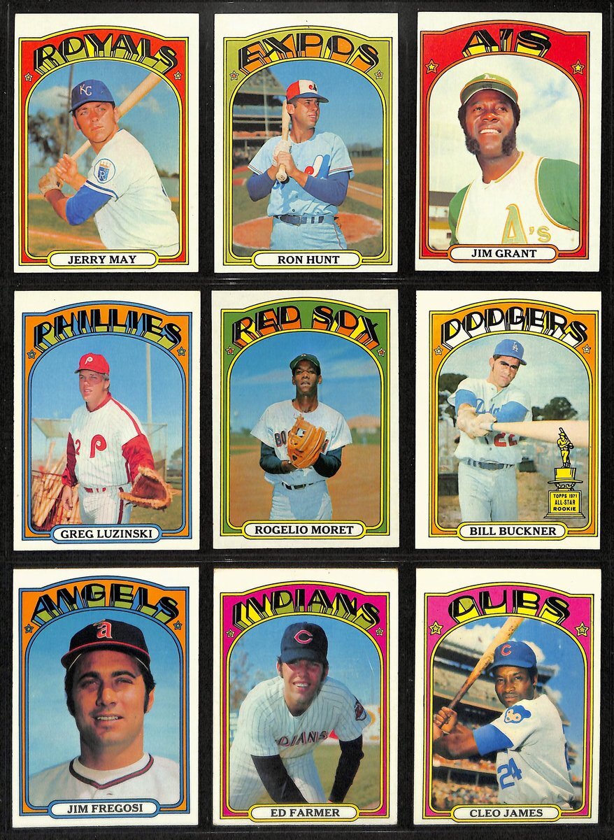 1972 Topps Baseball Complete Set (787)