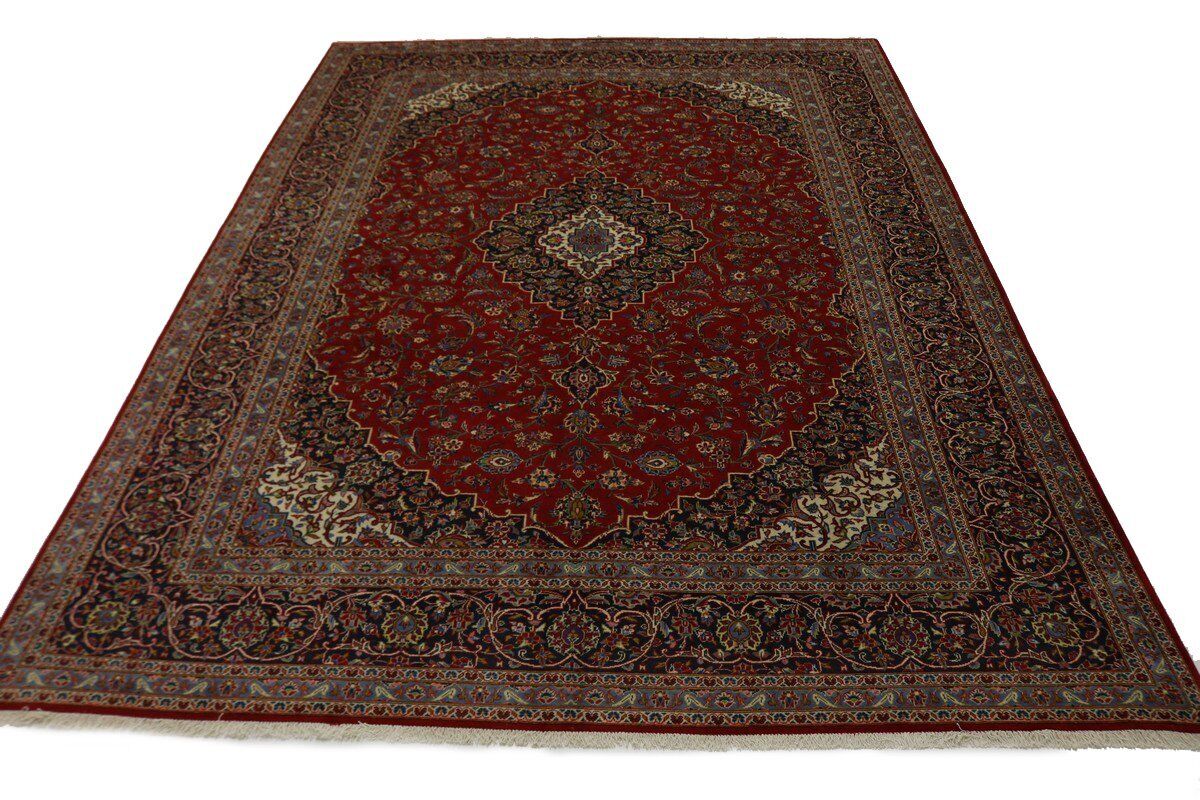 Vintage Traditional Signed Oriental Rug Handmade