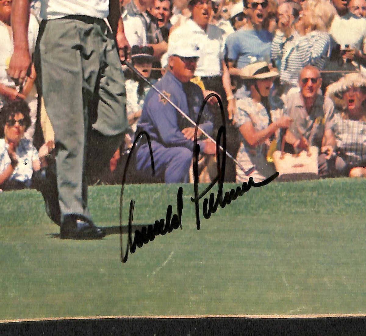 Arnold Palmer Signed/Autographed Sep 1962 Golf