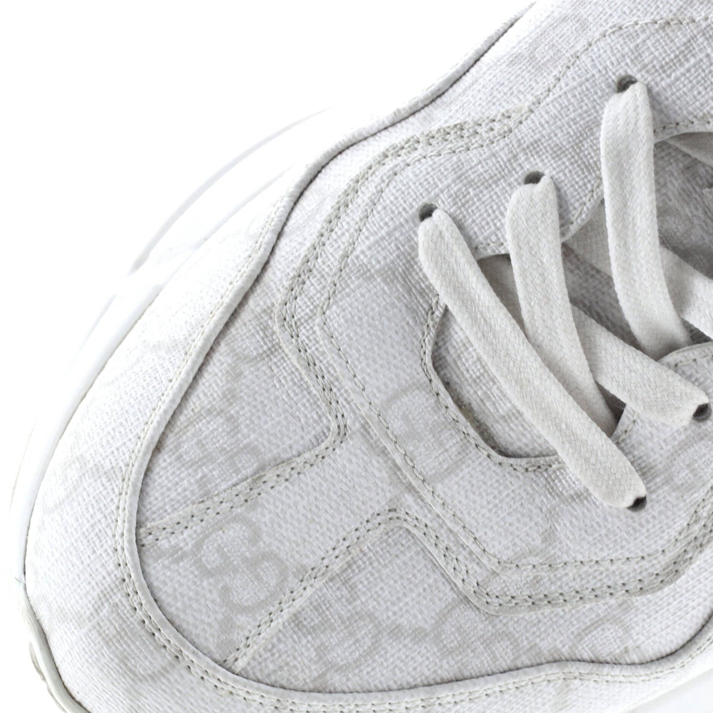 Canvas Gucci Rhyton Sneakers GG Coated