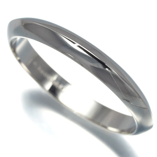 Tiffany&Co. Ring Knife Edge Us8.75-9 950 Platinum