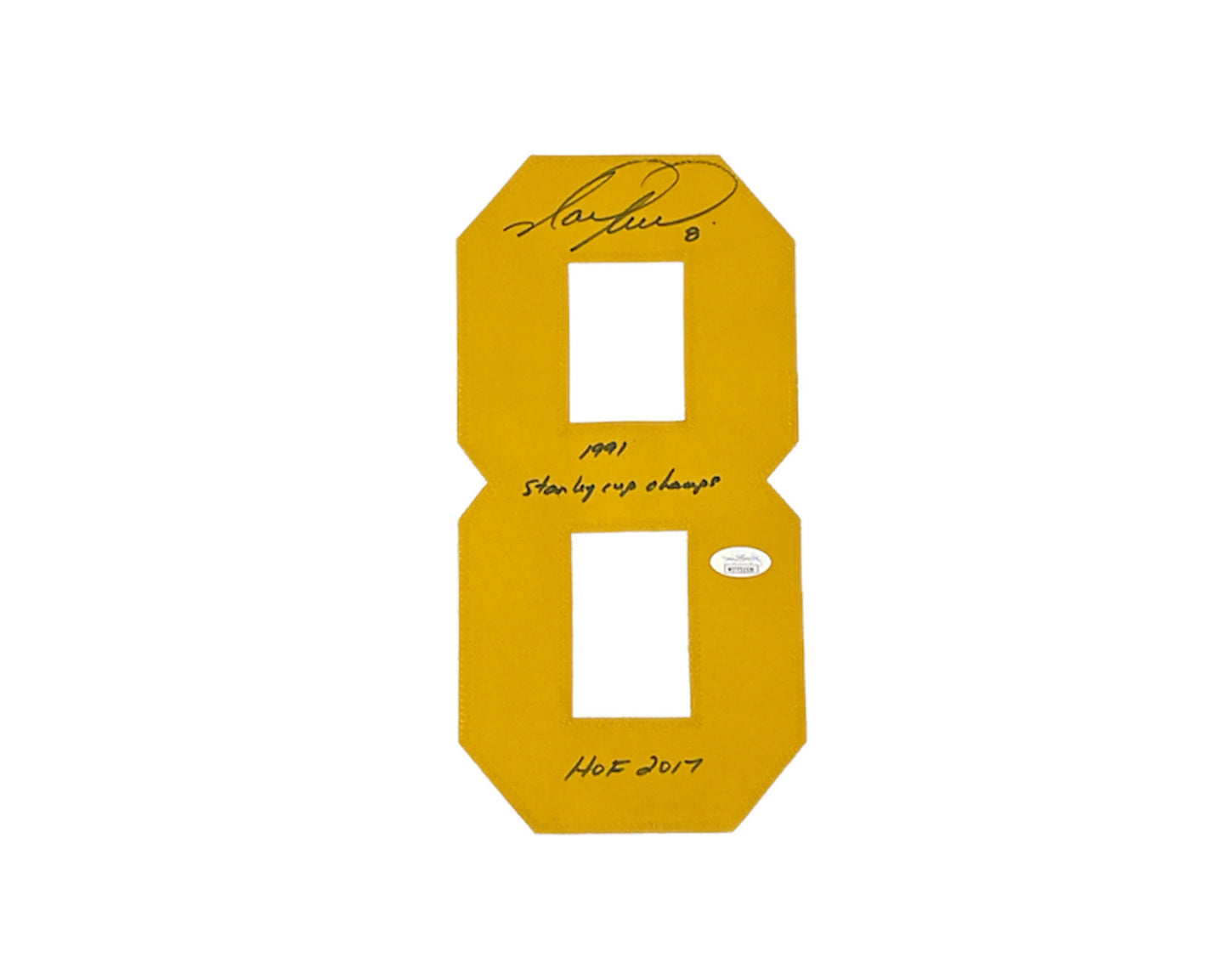 Mark Recchi "Hof 2017" Autographed Boston Bruins Jersey (Jsa)