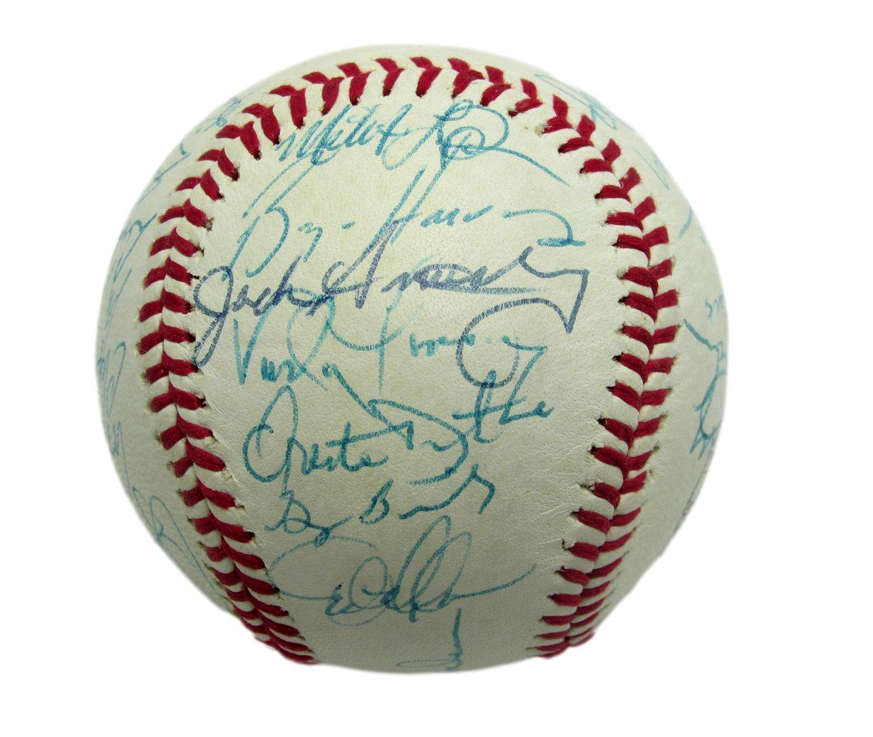 1993 Florida Marlins Signed By 28 Team Baseball