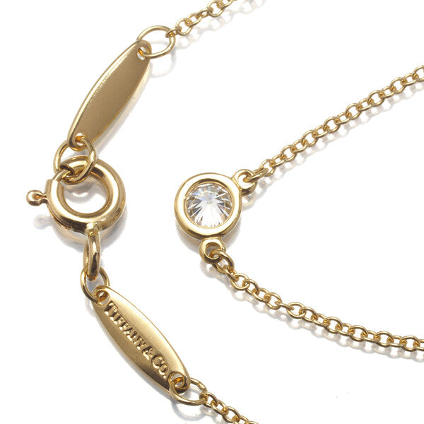 Tiffany&Co. Necklace Diamonds By The Yard Diamond 18K 750 Yellow Gold