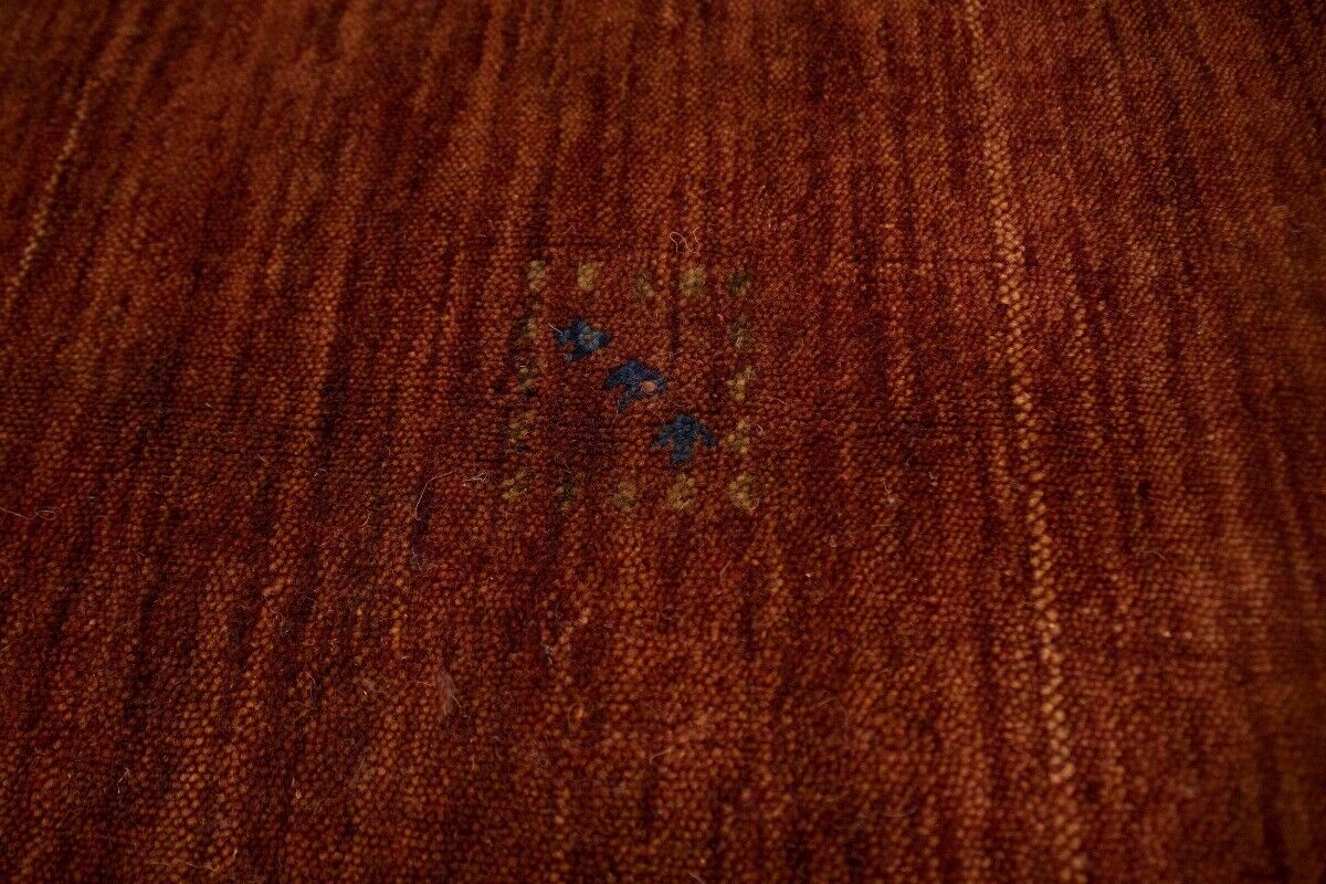 Hand-Loomed Modern Square Oriental Rug Solid