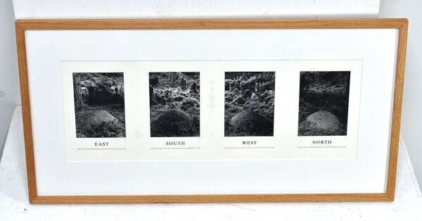 Hamish Fulton Photogravure Print East South West