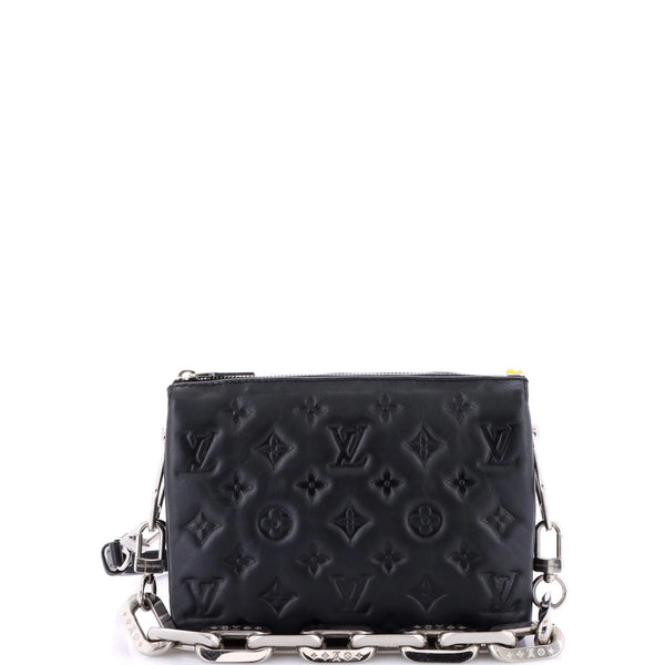Louis Vuitton Coussin Bag Monogram Embossed Lambskin Bb
