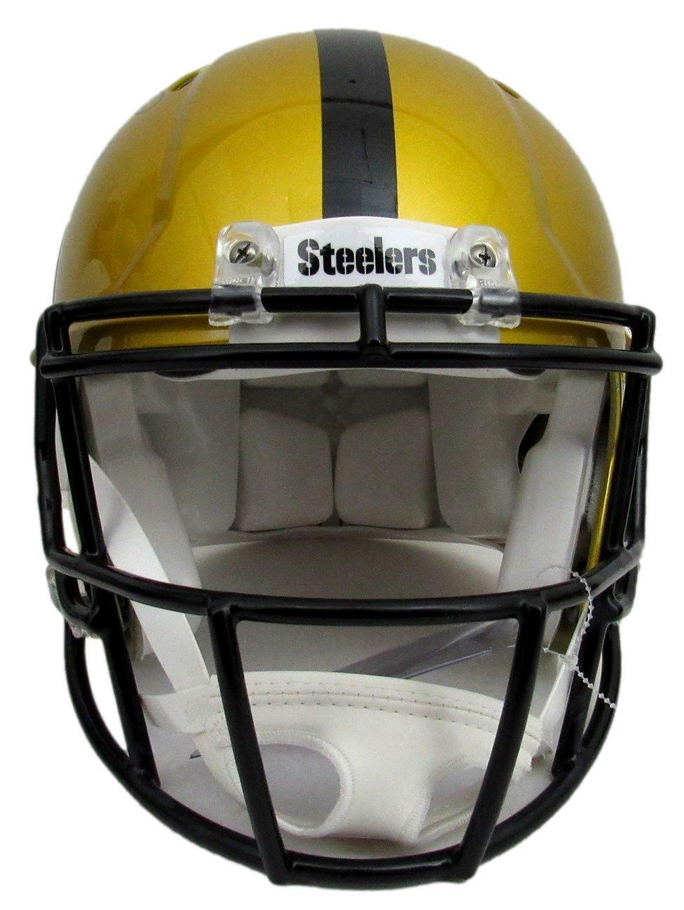 Jack Lambert Hof Signed Steelers Full Size Flash
