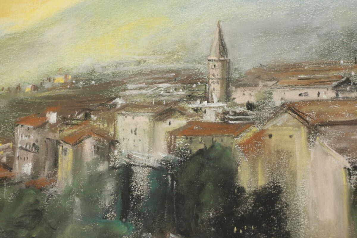 Nate Giorgio - Tivoli Italy Original Painting Oil