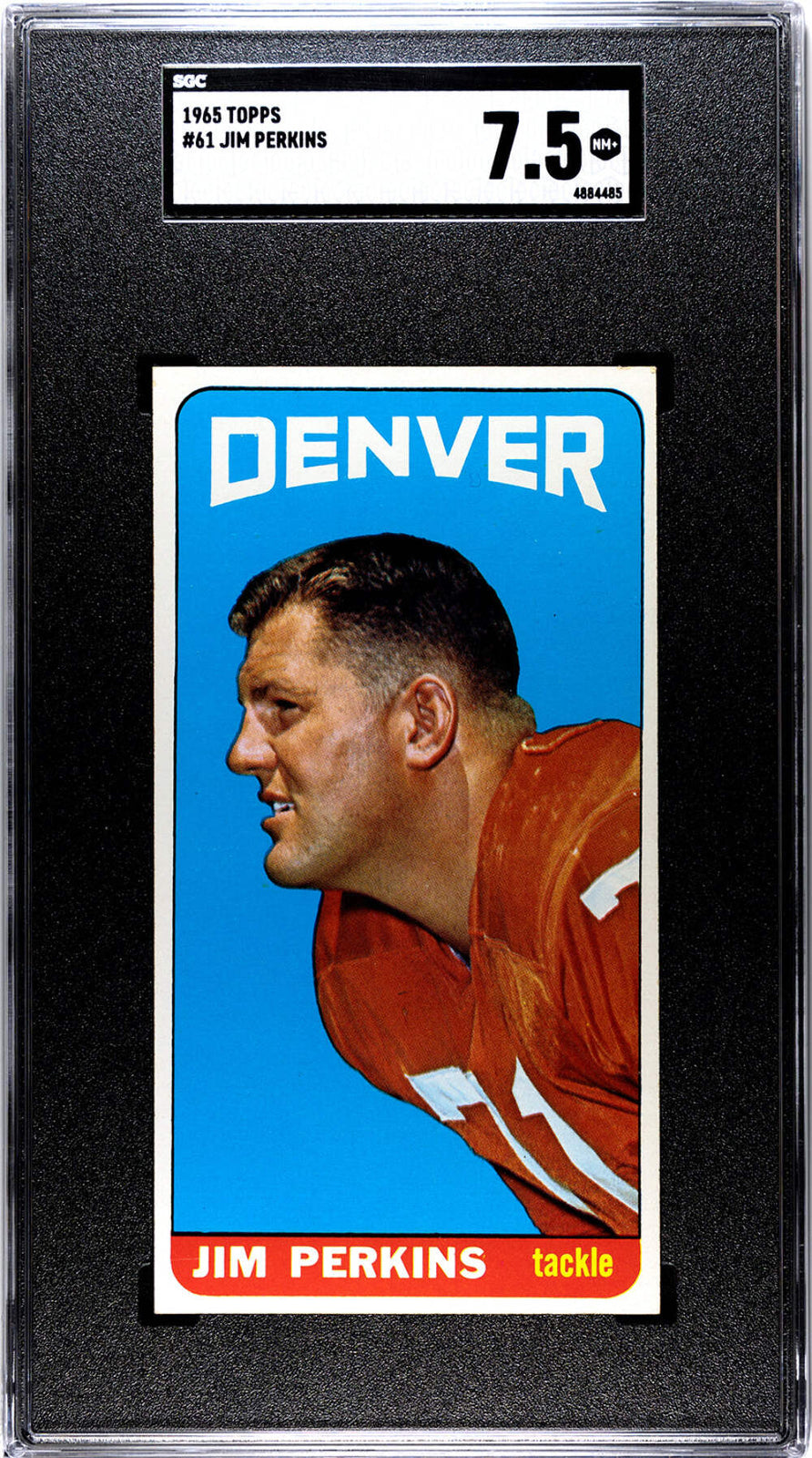 Jim Perkins 1965 Topps #61 Sgc 7.5