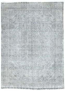 6'7X9 ft Antique Overdyed Distressed Vintage